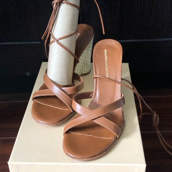 Ankle tie strap wedges - Picture 4 of 5